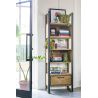 Metalo, bibliotheque 1-tiroir + 5-niches - 65 cm - Henders&Hazel