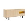 Homestead, buffet 190 cm - 2-portes + 2-tiroirs + 1-niche (+ LED) - Henders and Hazel