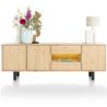 Homestead, buffet 230 cm - 3-portes + 2-tiroirs + 1-niche (+ LED) - Henders and Hazel