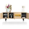 Homestead, buffet 230 cm - 3-portes + 2-tiroirs + 1-niche (+ LED) - Henders and Hazel