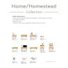 Homestead, buffet 230 cm - 3-portes + 2-tiroirs + 1-niche (+ LED) - Henders and Hazel