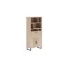 Pavie, armoire 100 cm. - 2-portes + 1-porte rabattante + 6-niches (+ LED) - Henders and Hazel