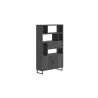 Pavie, armoire ouverte 125 cm. - 2-portes + 1-porte rabattante + 6-niches (+ LED) - Henders and Hazel