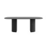 Pavie, table - ovale - 210 x 120 cm. (pied en bois) - Henders and Hazel