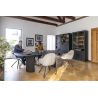 Pavie, table - ovale - 210 x 120 cm. (pied en bois) - Henders and Hazel