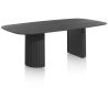 Pavie, table - ovale - 240 x 120 cm. (pied en bois) - Henders and Hazel