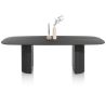 Pavie, table - ovale - 240 x 120 cm. (pied en bois) - Henders and Hazel