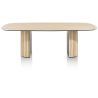 Pavie, table - ovale - 240 x 120 cm. (pied en bois) - Henders and Hazel