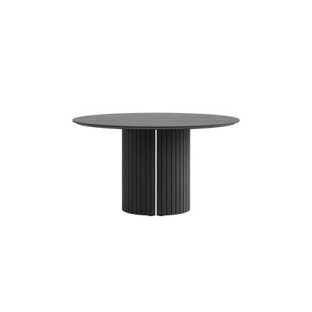 Pavie, table - ronde - 140 cm. (pied en bois) - Henders and Hazel