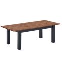 Table extensible 170-220 cm KAMINO avec 4 pieds bois