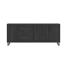 Pavie, buffet 240 cm. - 3-portes + 3-tiroirs