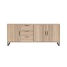Pavie, buffet 240 cm. - 3-portes + 3-tiroirs