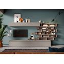 Ensemble meuble TV FOREVER 2 - compo 13 - décor Bronze et Argile