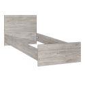 Lit enfant ARTHUR 90 x 200 cm en décor chene gris