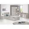 Chevet ARTHUR en décor chêne gris