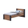 Chambre enfant REMY en décor acacia et béton noir