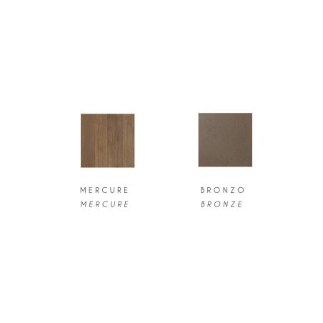 Ensemble meuble TV FOREVER 2 - compo 41 - décor chêne mercure et bronze