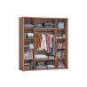 Armoire 2 portes coulissantes AURORE en décor chêne français