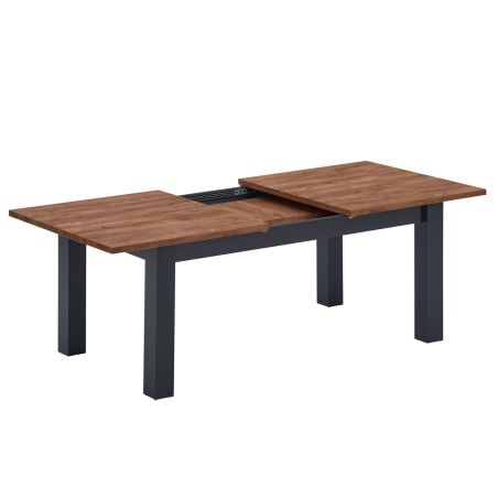 Table extensible 170-220 cm KAMINO avec 4 pieds bois