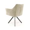 Fauteuil pivotant CORK en tissu boucle - proposé en 4 coloris