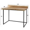 Set de 2 tables basses BLAZE en acacia massif