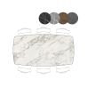 Palace, table 210 x 110 cm. - 4-pieds - Henders and Hazel