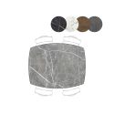 Palace, table de bar 150 x 120 cm - 4-pieds (hauteur 92 cm) - Henders and Hazel