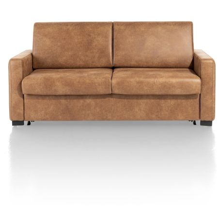 Veymont, convertible 2.5-places 140 cm. - tissu secilia cognac - Henders and Hazel