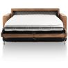 Veymont, convertible 2.5-places 140 cm. - tissu secilia cognac - Henders and Hazel
