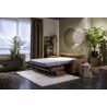Veymont, convertible 2.5-places 140 cm. - tissu secilia cognac - Henders and Hazel