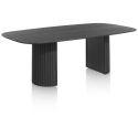 Pavie, table - ovale - 270 x 120 cm. (pied en bois) - Henders and Hazel