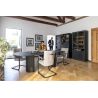 Pavie, table - ovale - 270 x 120 cm. (pied en bois) - Henders and Hazel