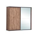 Armoire 240 cm CLARA avec 2 portes coulissantes
