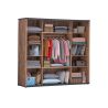 Armoire 240 cm CLARA avec 2 portes coulissantes