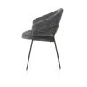 Leyla, fauteuil - tissu Vulcano