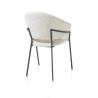 Leyla, fauteuil - tissu Vulcano
