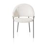 Leyla, fauteuil - tissu Vulcano