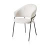 Leyla, fauteuil - tissu Vulcano
