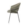 Leyla, fauteuil - tissu Vulcano