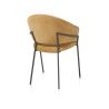 Leyla, fauteuil - tissu Vulcano