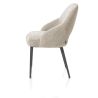 Nikolas, chaise - gris (RAL 7022) - tissu Enzo (knock down) - Henders and Hazel