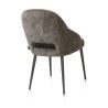 Nikolas, chaise - gris (RAL 7022) - tissu Enzo (knock down) - Henders and Hazel