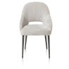 Nikolas, chaise - gris (RAL 7022) - tissu Enzo (knock down) - Henders and Hazel