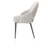 Nikolas, chaise - gris (RAL 7022) - tissu Enzo (knock down) - Henders and Hazel