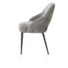Nikolas, chaise - gris (RAL 7022) - tissu Enzo (knock down) - Henders and Hazel