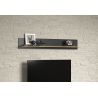 Etagere murale ADRIAN en coloris anthracite et chene coast