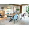 Metaluxe, table ovale 240 x 110 cm. 3 finitions - Henders and Hazel