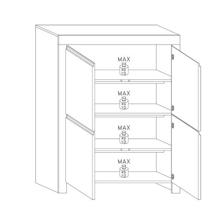 Vaisselier-Bar Design DIVANO