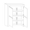Vaisselier-Bar Design DIVANO