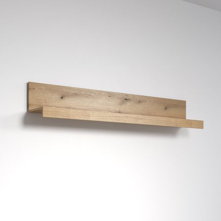 Ensemble meuble TV COOPER en coloris anthracite et chene coast